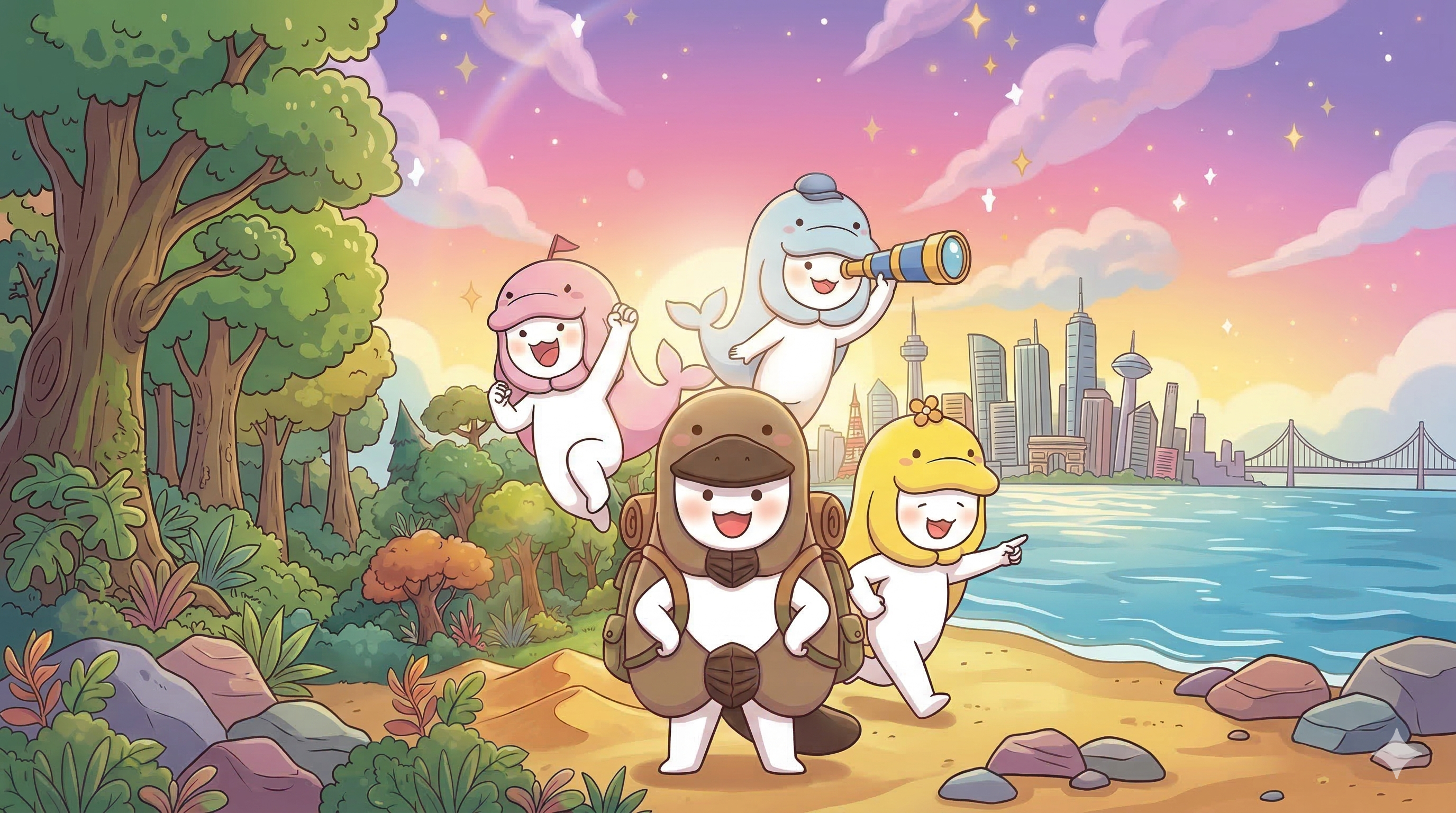 설레는 세계 여행의 시작