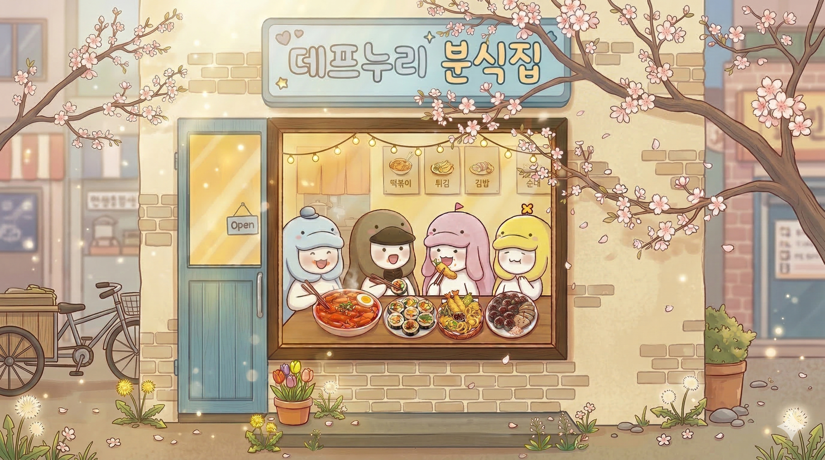 데프누리 분식집